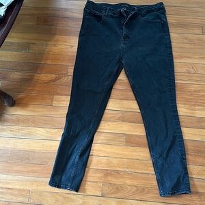 Black skinny jeans. Purchased from Walmart.